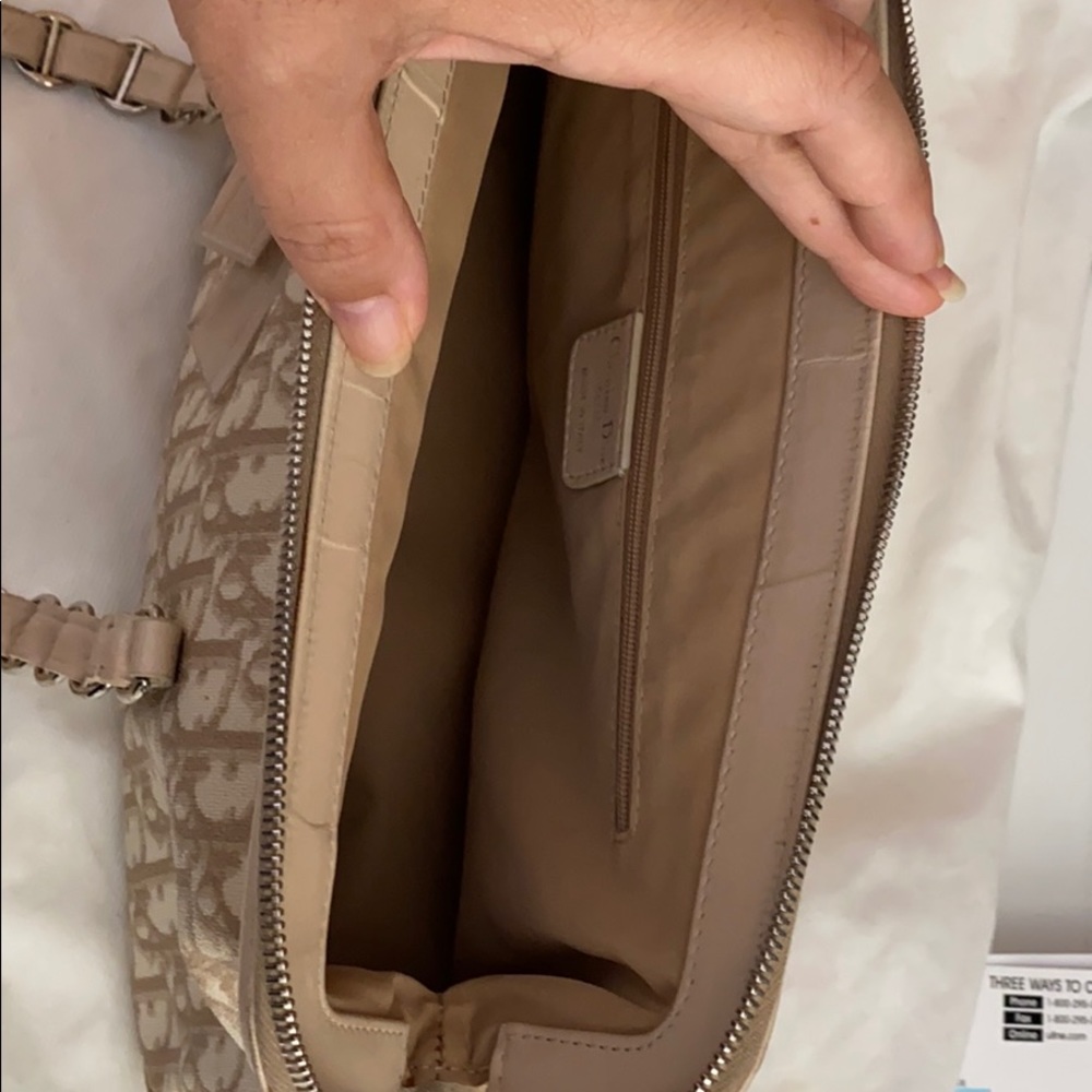 Rose and cream Diorissimo Romantique Trotter bag - Picture 8 of 8